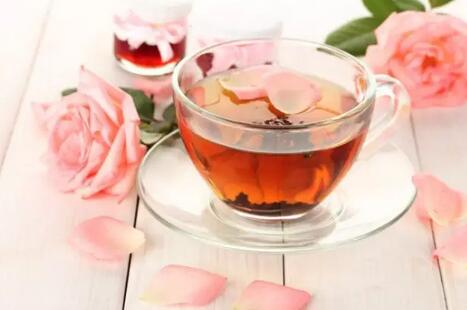  紅茶+玫瑰
