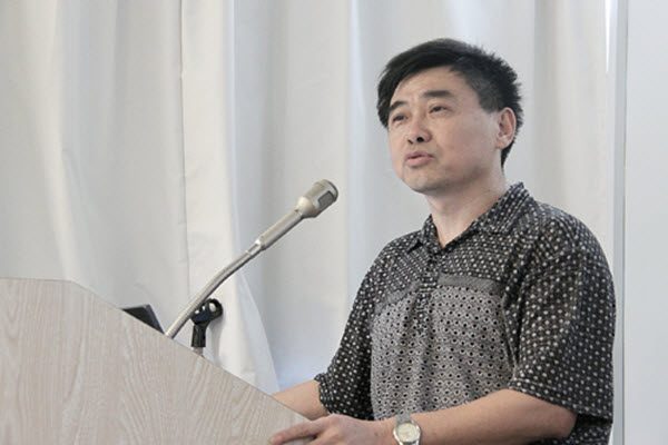 2013年譚松在香港中文大學演講 開放雜誌