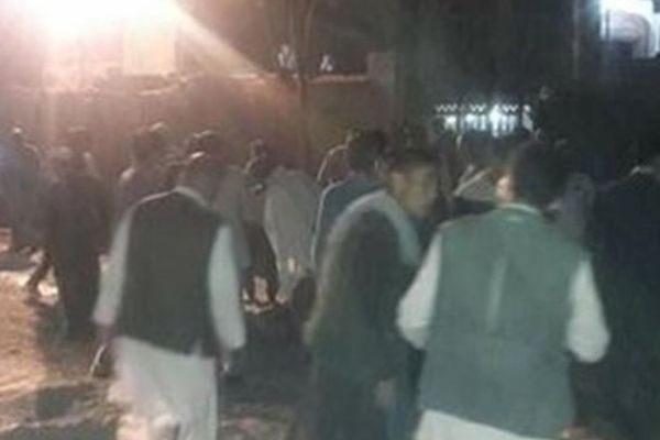 喀布尔一座清真寺遭自杀炸弹客袭击（网络图片）