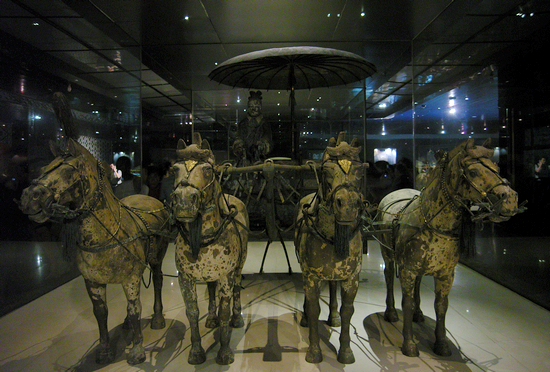 銅車馬 (圖片來源：維基百科）