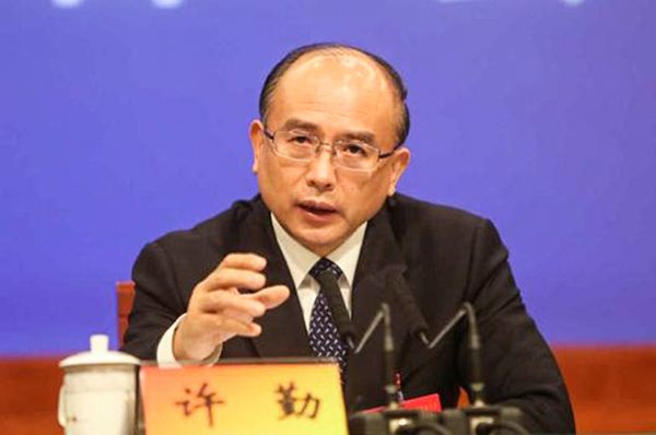 中共深圳市长许勤被传将调任武汉任书记。（网络图片）