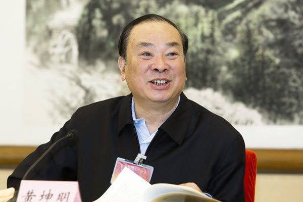 中共中宣部部长黄坤明