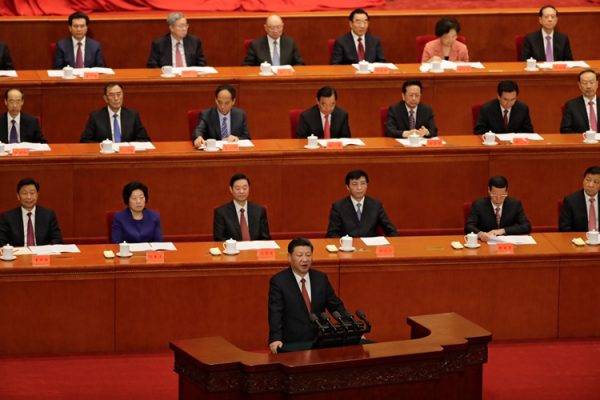 中共十九大上 谁任秘书长？江泽民是否列席？（AP）