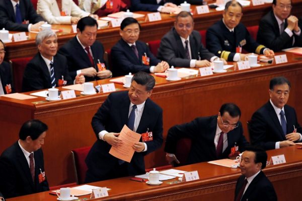 中共全国两会将结束 国务院副总理及国务委员名单今天公布（AP Photo Andy Wong）