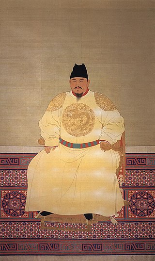  明太祖朱元璋 (圖片來源：維基百科）