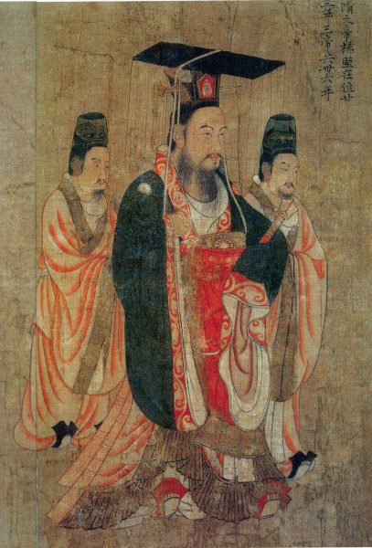  隋文帝楊堅(圖片來源：維基百科）