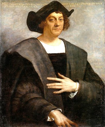 哥倫布(1450年－1506年），義大利探險家（圖片：Wikimedia Commons）