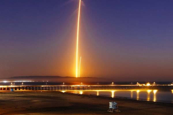 SpaceX示意图（图片来源：AP美联社）