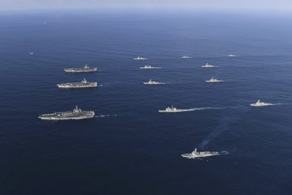 美国海军示意图（图片来源：AP美联社）