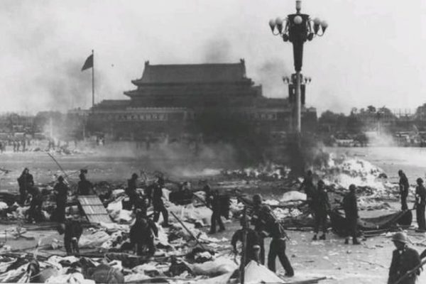 1989“六四”天安门惨案（资料图片）