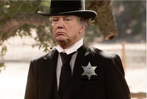 美国总统川普穿着警长服装（网络图片）