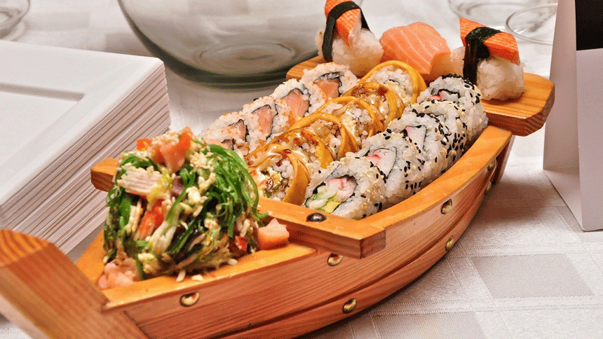 海鮮壽司（圖片：pixabay）