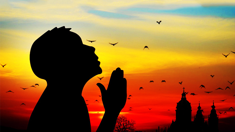 真心向神祈禱，懺悔，改過，會成功躲過災難，迎接美好的明天。（示意圖：pixabay）