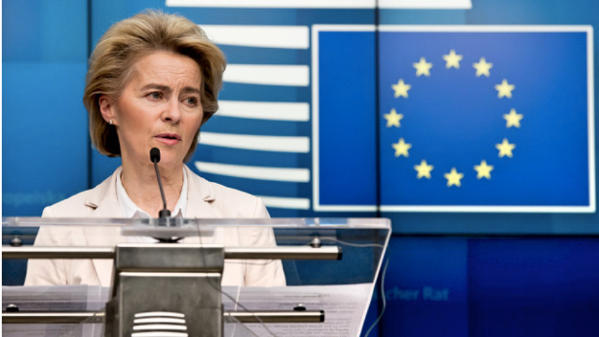 歐盟執委會主席範德賴恩(Ursula von der Leyen)