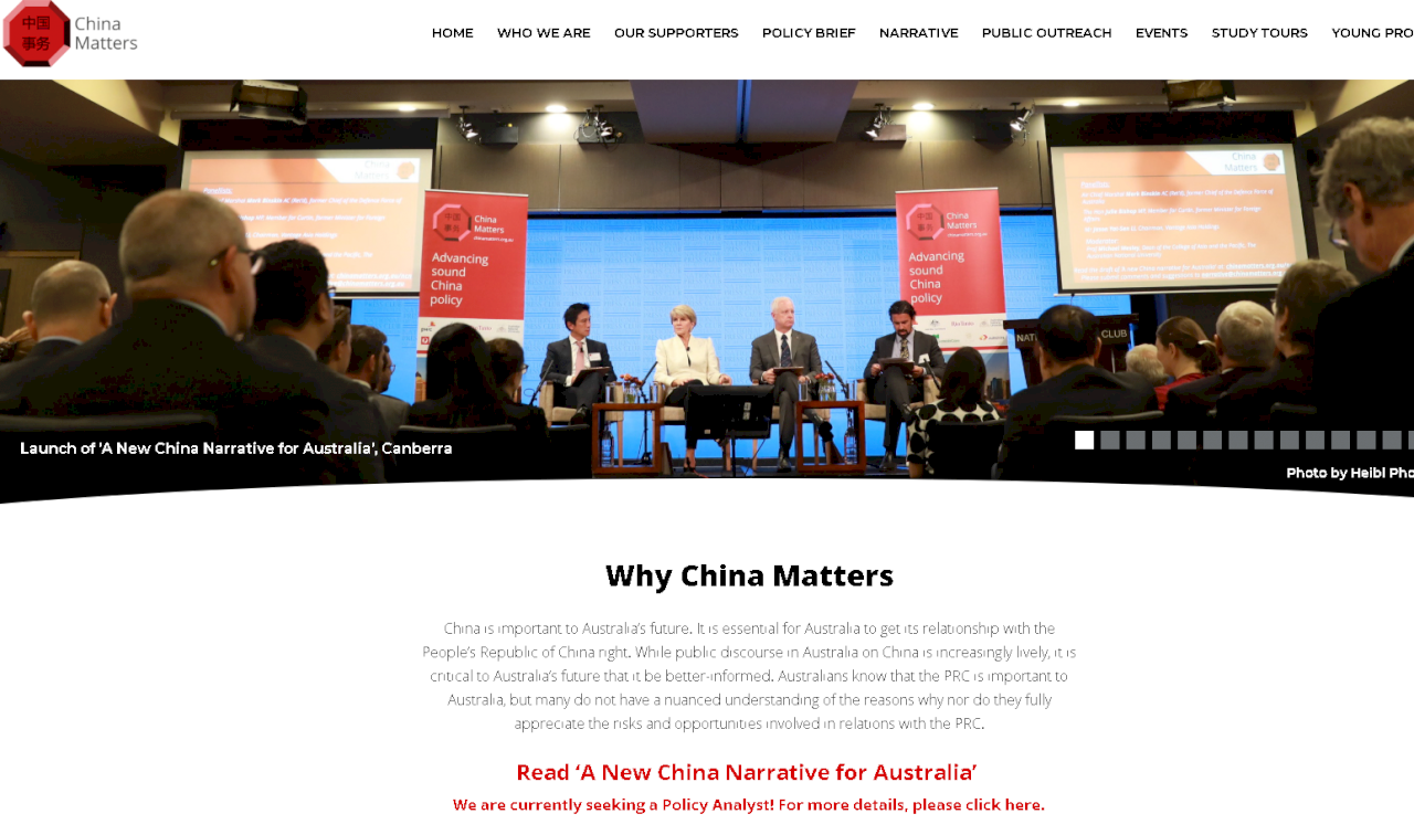 澳洲「中国事务」官网