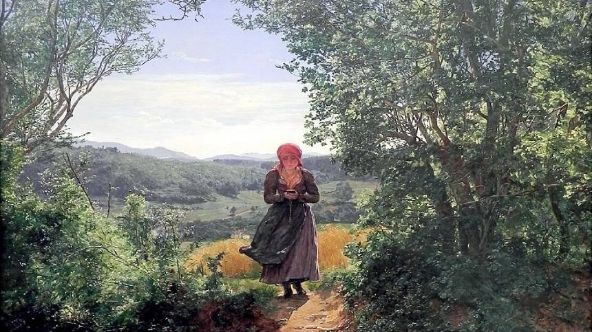 19世紀的油畫中驚現智能手機