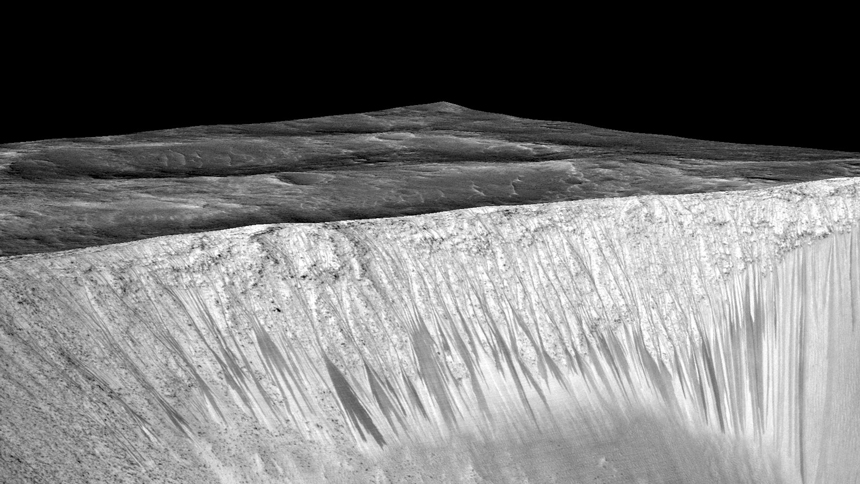 火星水（ NASA/JPL-Caltech/Univ. of Arizona）