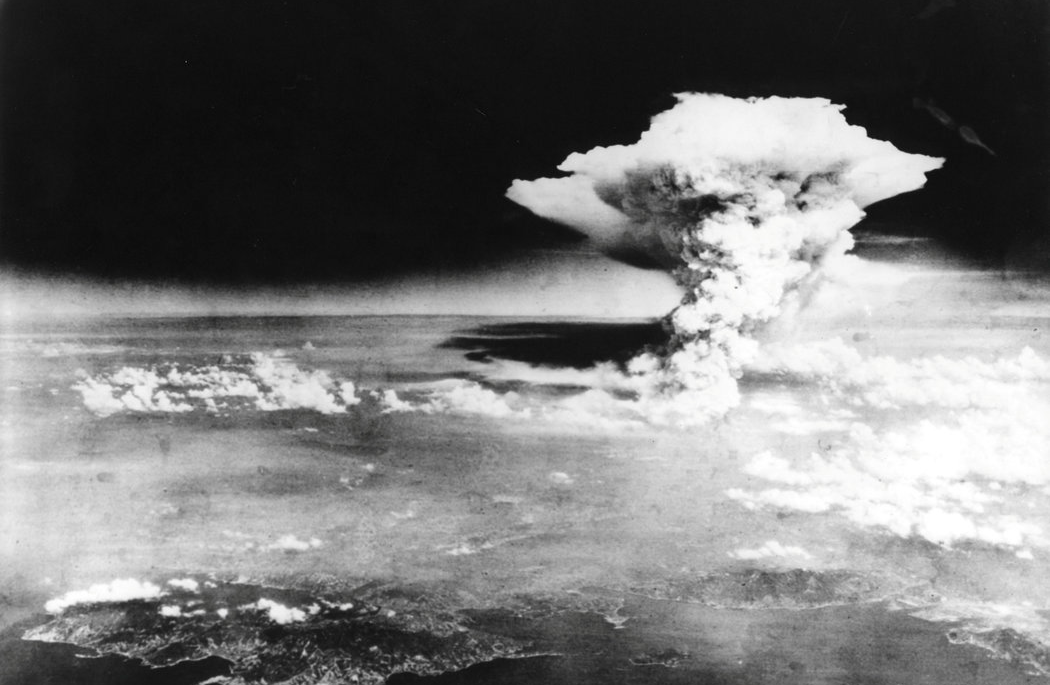 1945年8月6日广岛原子弹爆炸后的景象