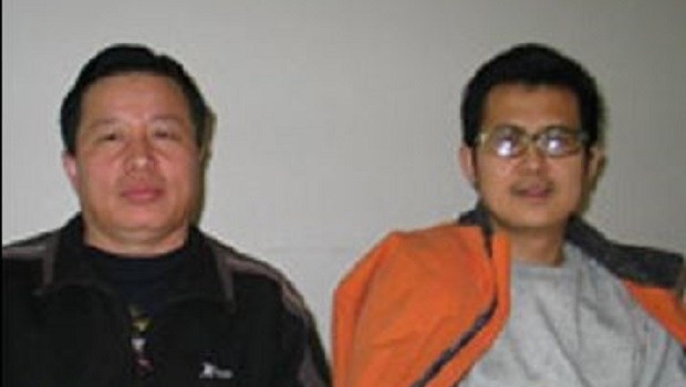 郭飞雄（右）与高智晟（左）图片来源：维权网