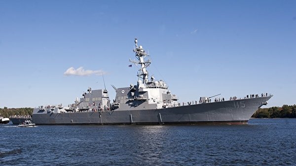 美军最新导弹驱逐舰部署日本俄专家：针对中俄| 美国驱逐舰| 日本横须贺 