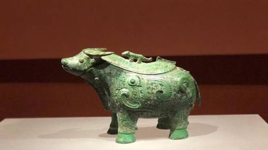 3000多年前的牛形铜觥现世精美造型惊艳世界| 五千年历史| 青铜器| 青铜 
