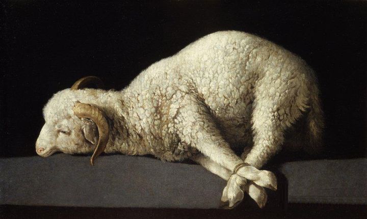 人们不该不管不顾地把自己当牺牲品献出去（图片：西班牙画家弗朗西斯科·德·苏巴朗1636-1640年间画作，美国圣地亚哥艺术博物馆藏）