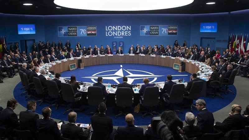 2019年12月4日，北约29个成员国在伦敦峰会之后发表联合声明，表示中共已对北约构成挑战。（图片来源：美联社）
