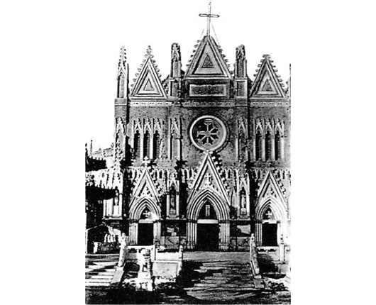 西什库教堂（图片：1902年前照片）