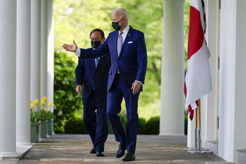 美國總統拜登與日本首相菅義偉峰會後共同聲明關切台海和平，其實不只美日關切，台海已成為全球遏止中國擴張的焦點。