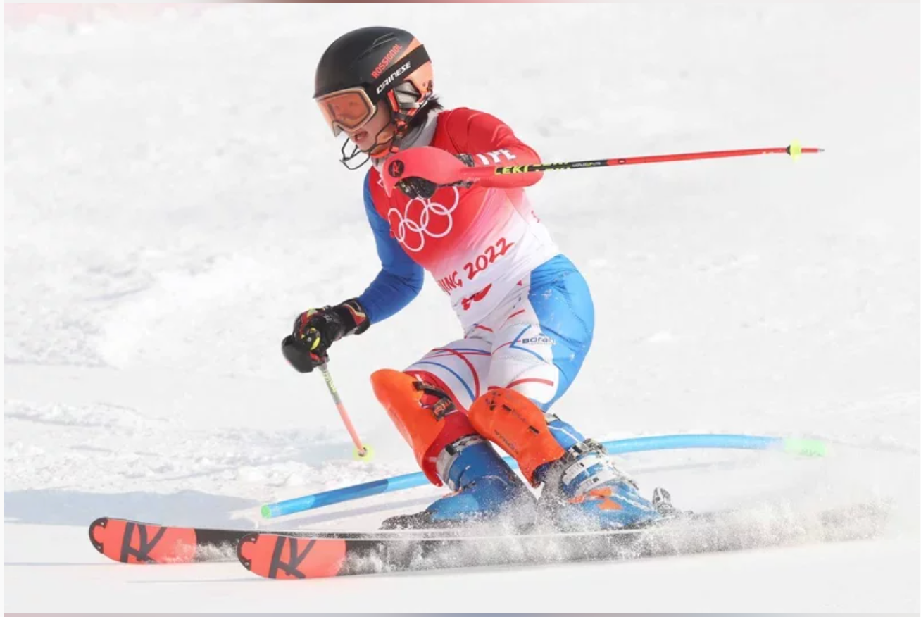 2022北京冬奧將於明晚8時在北京國家體育場（鳥巢）舉行閉幕，台灣代表團將由高山滑雪女將李玟儀掌旗出席。