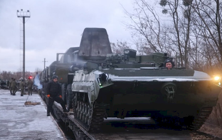 俄羅斯和白俄羅斯10日展開聯合軍事演習，西方國家擔憂，莫斯科正在策劃升級烏克蘭境內的衝突。