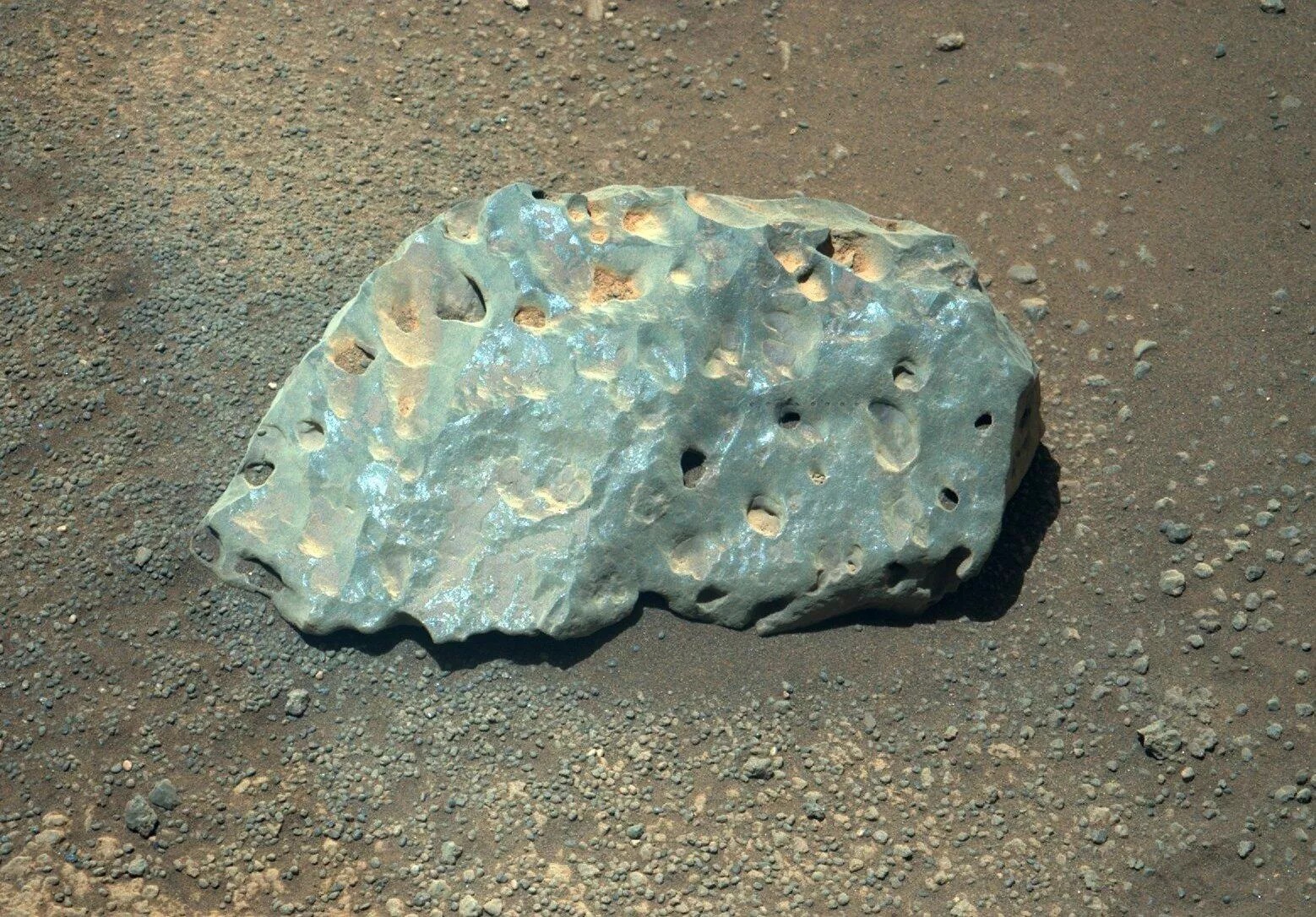 Bluestone on Mars.  (Image: NASA)