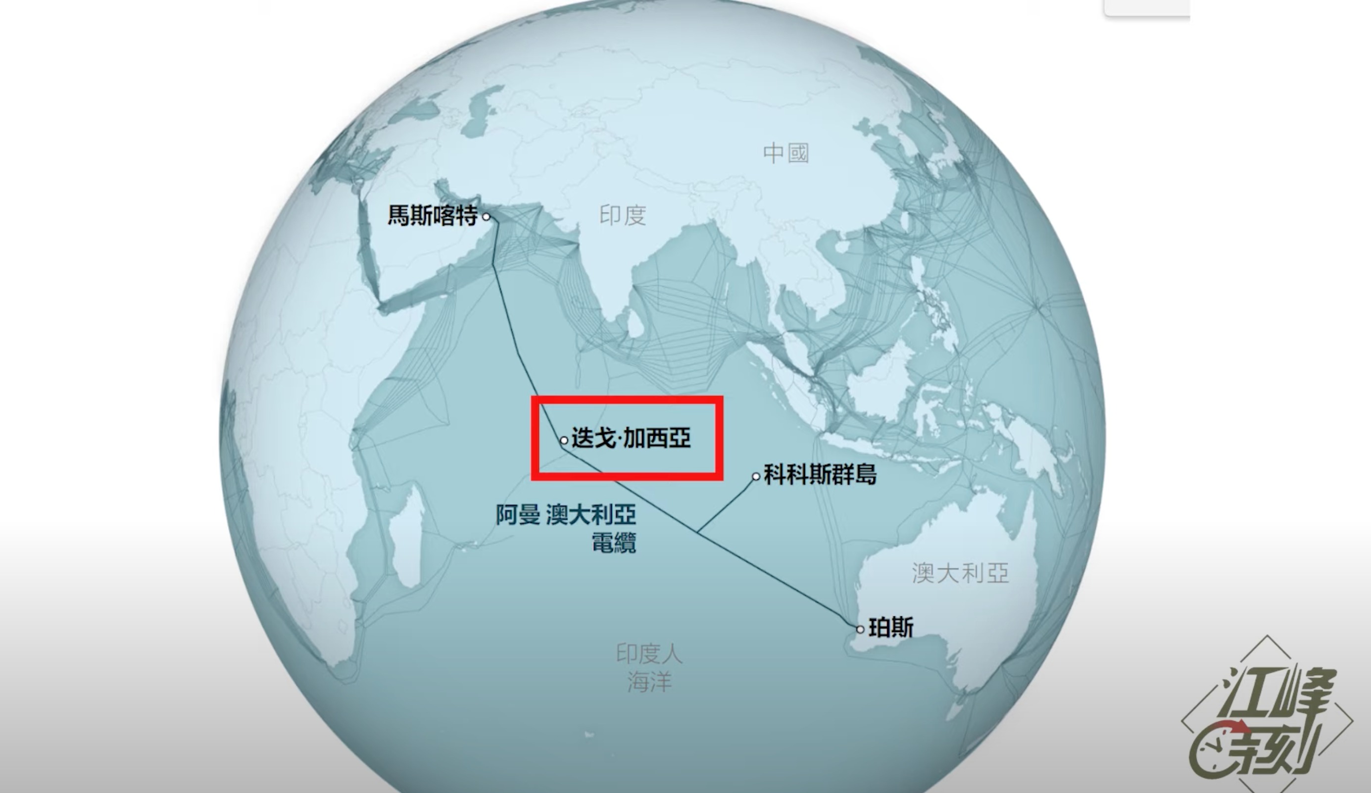 全球第一條海底高速電纜「阿曼澳洲電纜」2022年10月投入使用