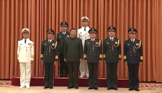 Central Military Commission of the Communist Party of China Promotes Two Generals in Unprecedented Move