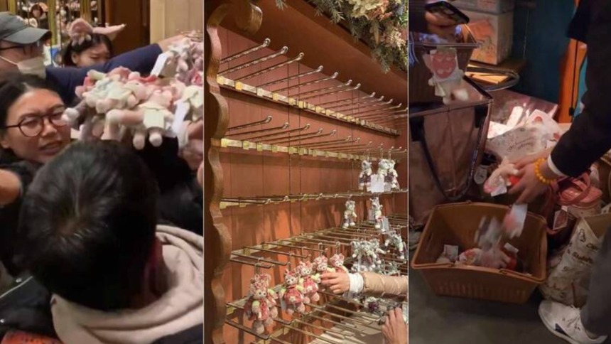 中国人ダフ屋が東京ディズニーを襲撃!限定版「ダフィーベア」が完売、高額転売。 日本人は怒っている | 中国のダフ屋 | バレイヤージュ製品 | 日本 | 東京 | ディズニーシー | ダフィーベア | 限定商品 | 人形 | 高額で転売される