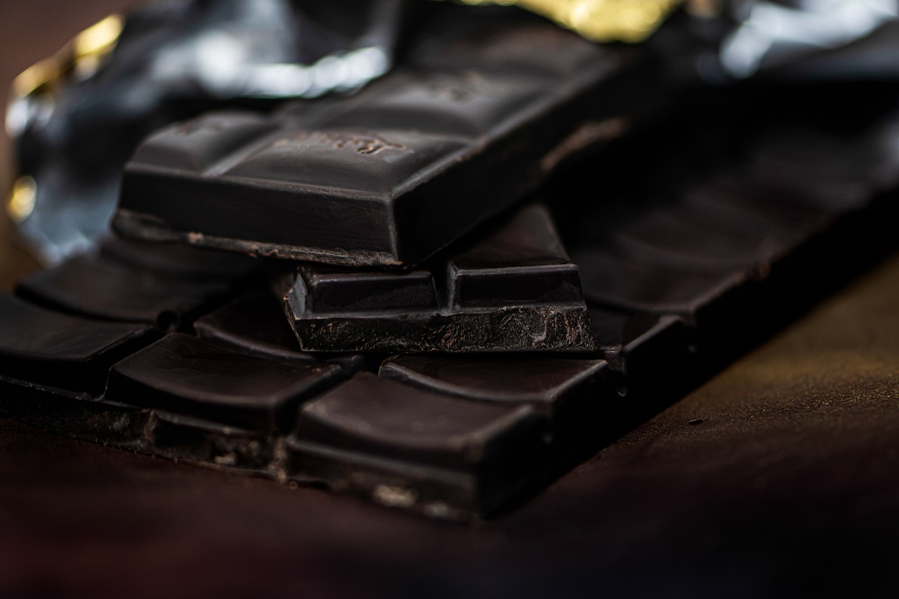 黑巧克力  （pixabay）