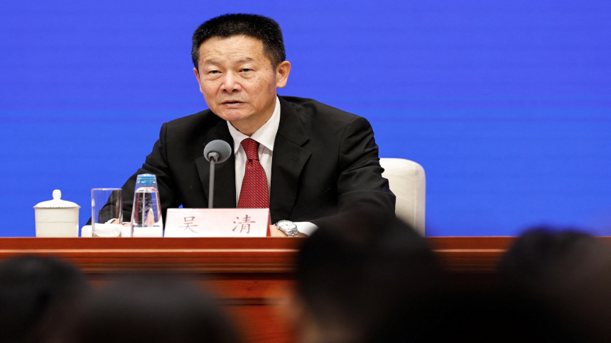 China’s stock market has lost momentum, Wu Qing, chairman of the China Securities Regulatory Commission, issued an unusual signal