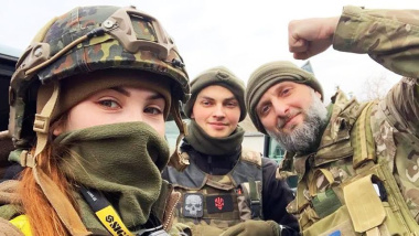 乌克兰前线的军人（乌军X平台图片）