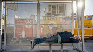 美国最高法院将辩论城市是否可以惩罚无家可归者 （图片: Brandon Bell/Getty Images)